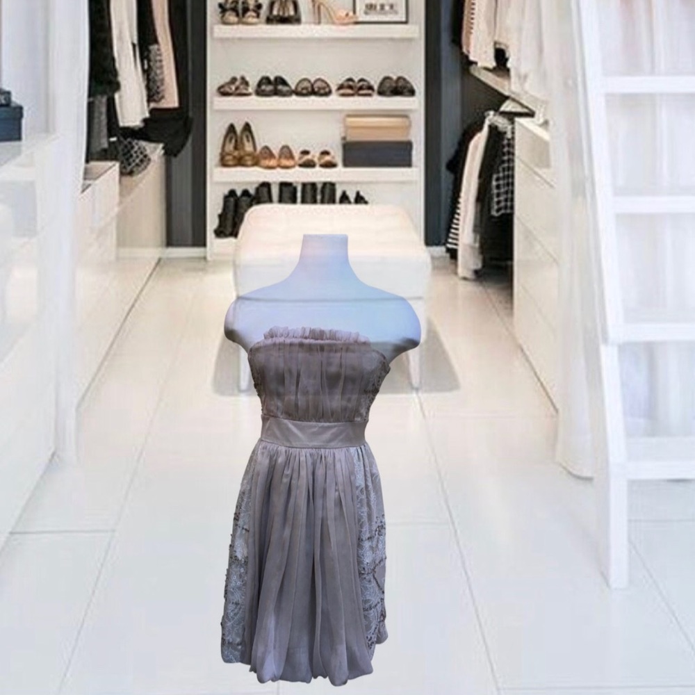 Final Sale Strapless Dress By Ryu